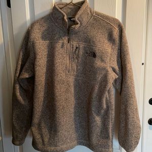 NORTH FACE quarter-zip fleece
